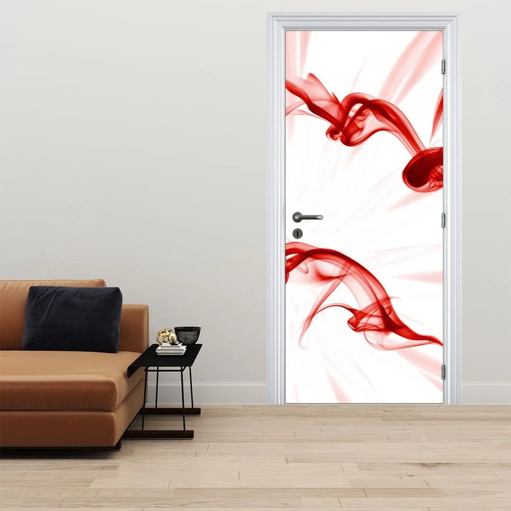 Fotótapéta ajtóra - Füstszív (95x205cm)