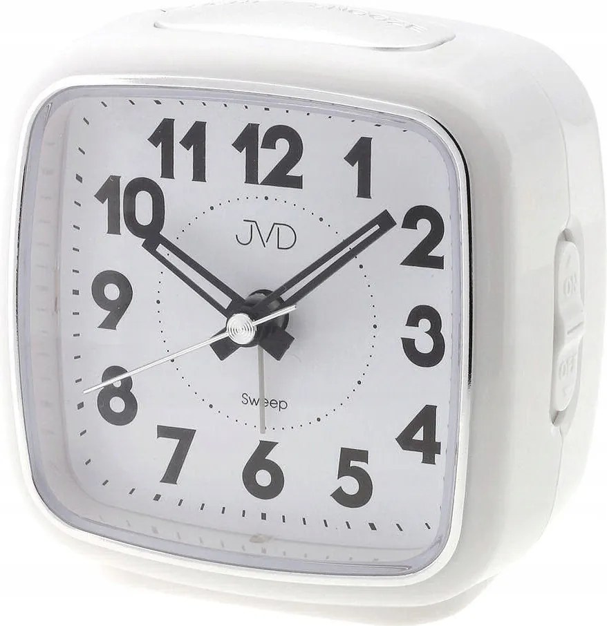 Jól Olvasható Ébresztőóra Jvd SRP878.3 Csendes Mechanizmus