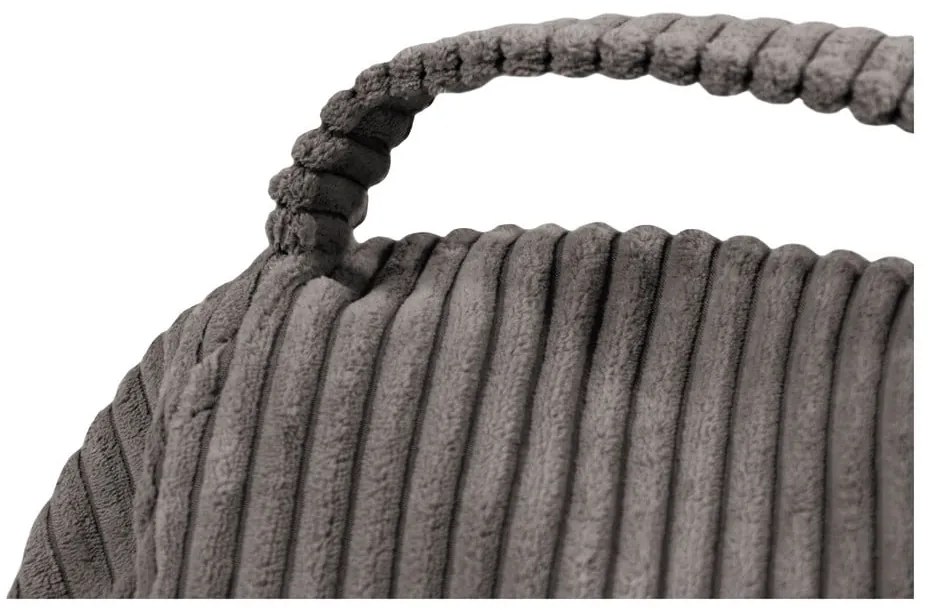 Barna kordbársony babzsákfotel Play Amuse – SLOWDOWN