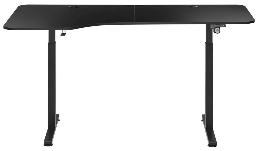Juskys Irodai asztal 160x75cm - fekete