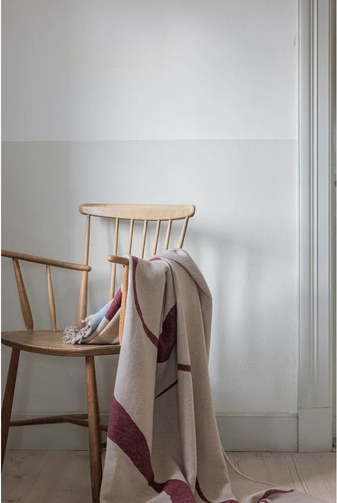 Bézs takaró 130x175 cm Studio – Mette Ditmer Denmark