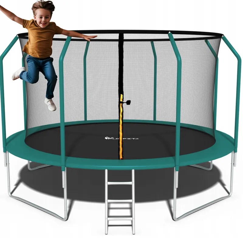 Prémium kerti trambulin gyerekeknek beltéri hálóval 13FT - Ø 404 cm