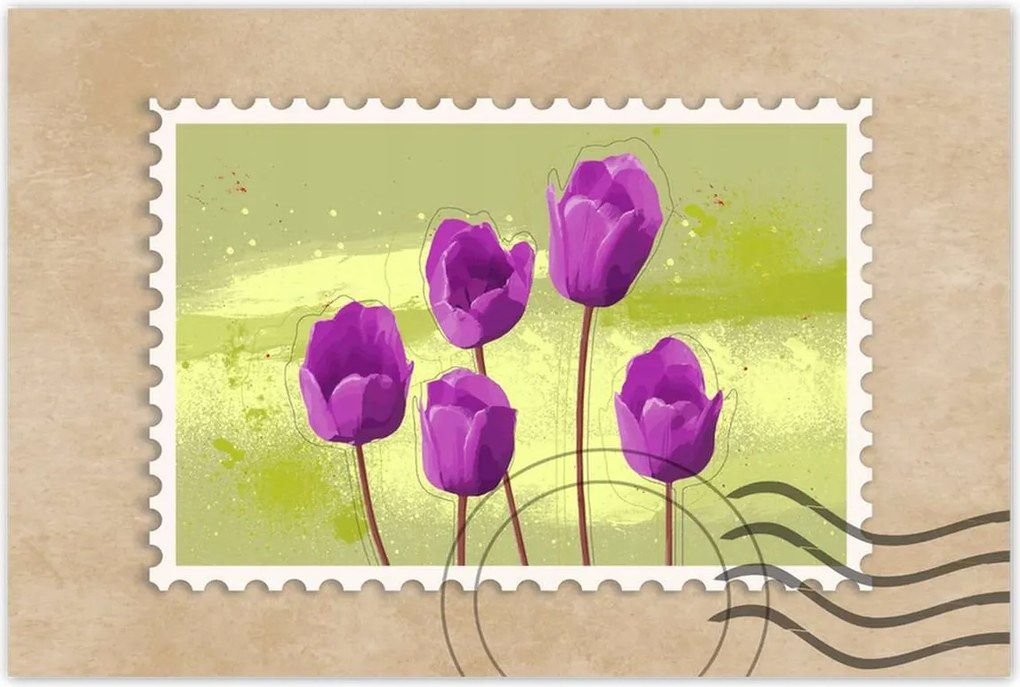 Poszterek 120x80 Pipacsok Modern grafika