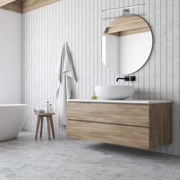 LED fürdőszobai tükörvilágítás SHINE LED/12W/230V 60 cm IP44 fényes króm