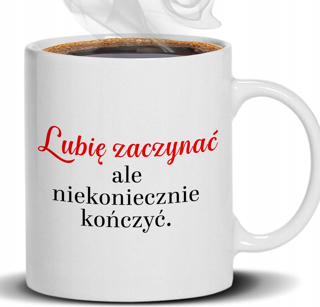 Bögre Fehér 330ml Szeretek Kezdeni, De Nem Fejezni Egy Barátnőnek Fiúnak