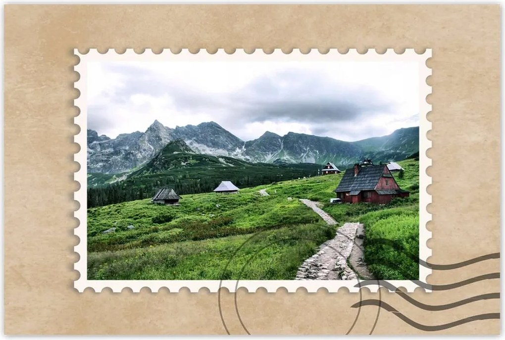 Poszterek 60x40 Tátra Lánctalpas csarnok