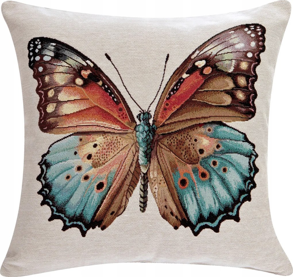 Dekoratív párnahuzat 45x45 cm Pillangó