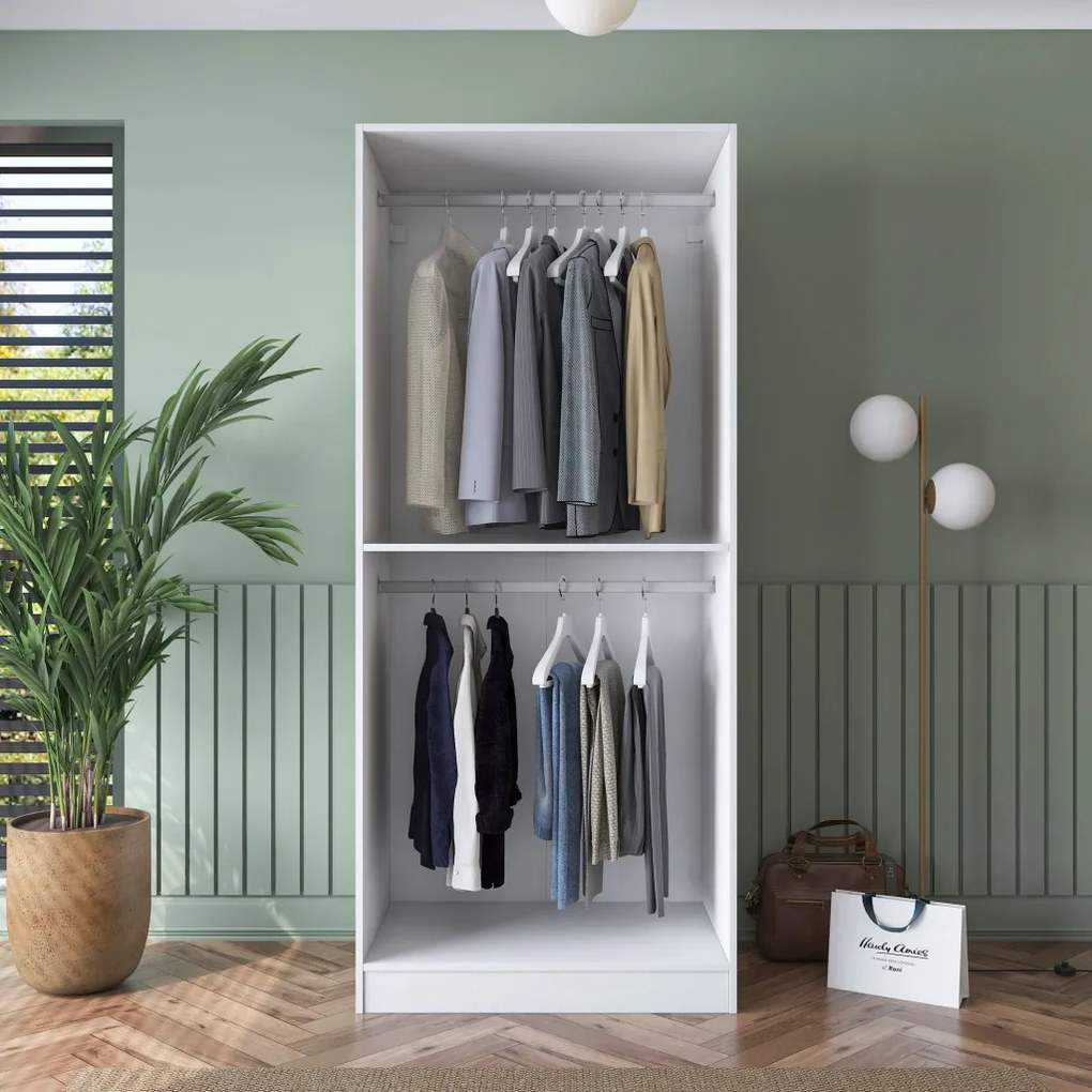 Gardróbszekrény, 90 cm – BA187