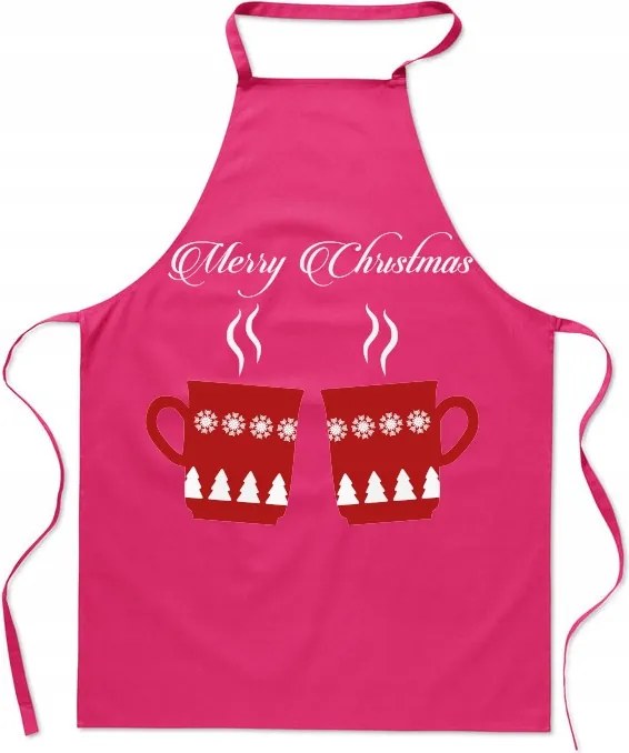 Karácsonyi konyhai kötény Merry Christmas