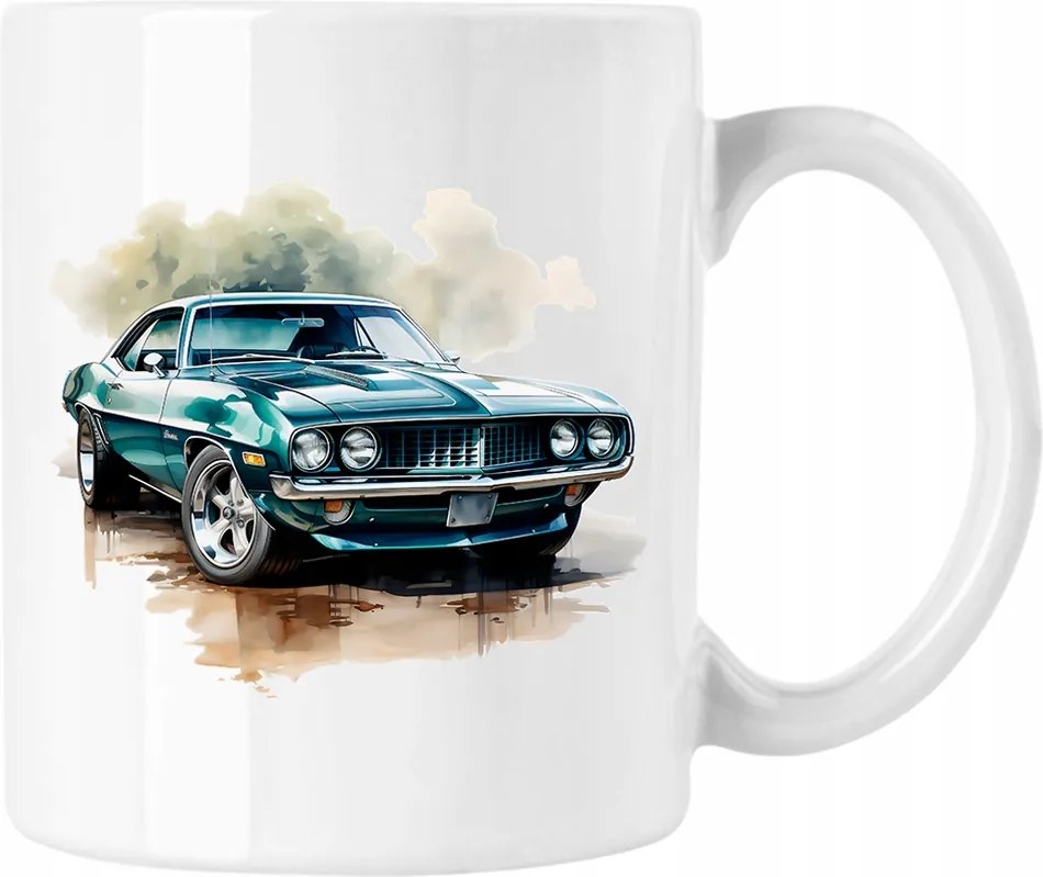 Bögre Sportautó 3 Fehér 330ml