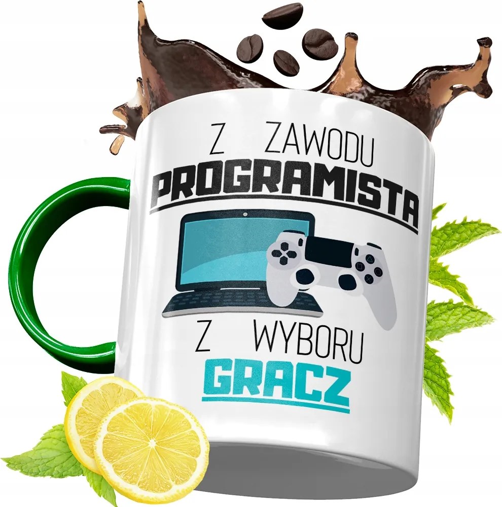 Zöld Bögre Informatikusoknak Születésnapi Ajándék fényképes nyomtatással