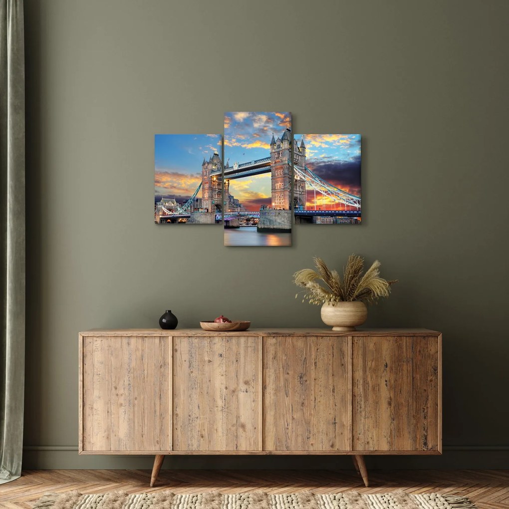 Kép - Tower Bridge, London, Anglia (90x60 cm)