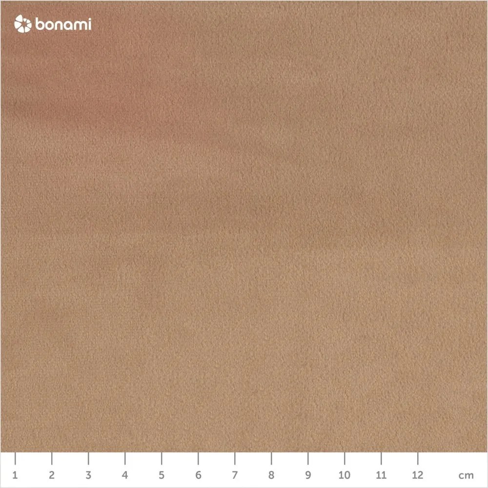 Bézs kárpitozott ágyneműtartós franciaágy 200x200 cm Tate – Maison de Rêve