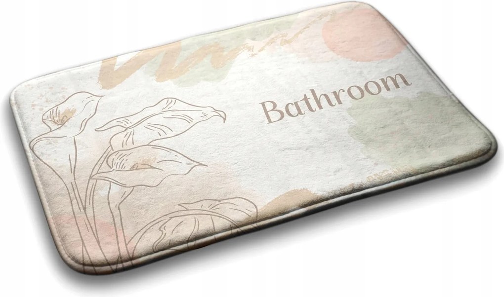 Fürdőszobaszőnyeg Geometrikus absztrakt 75x45