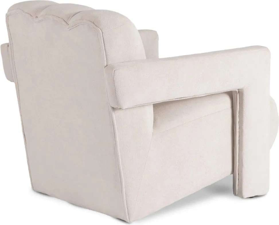 Fotel krém színben. BENDER