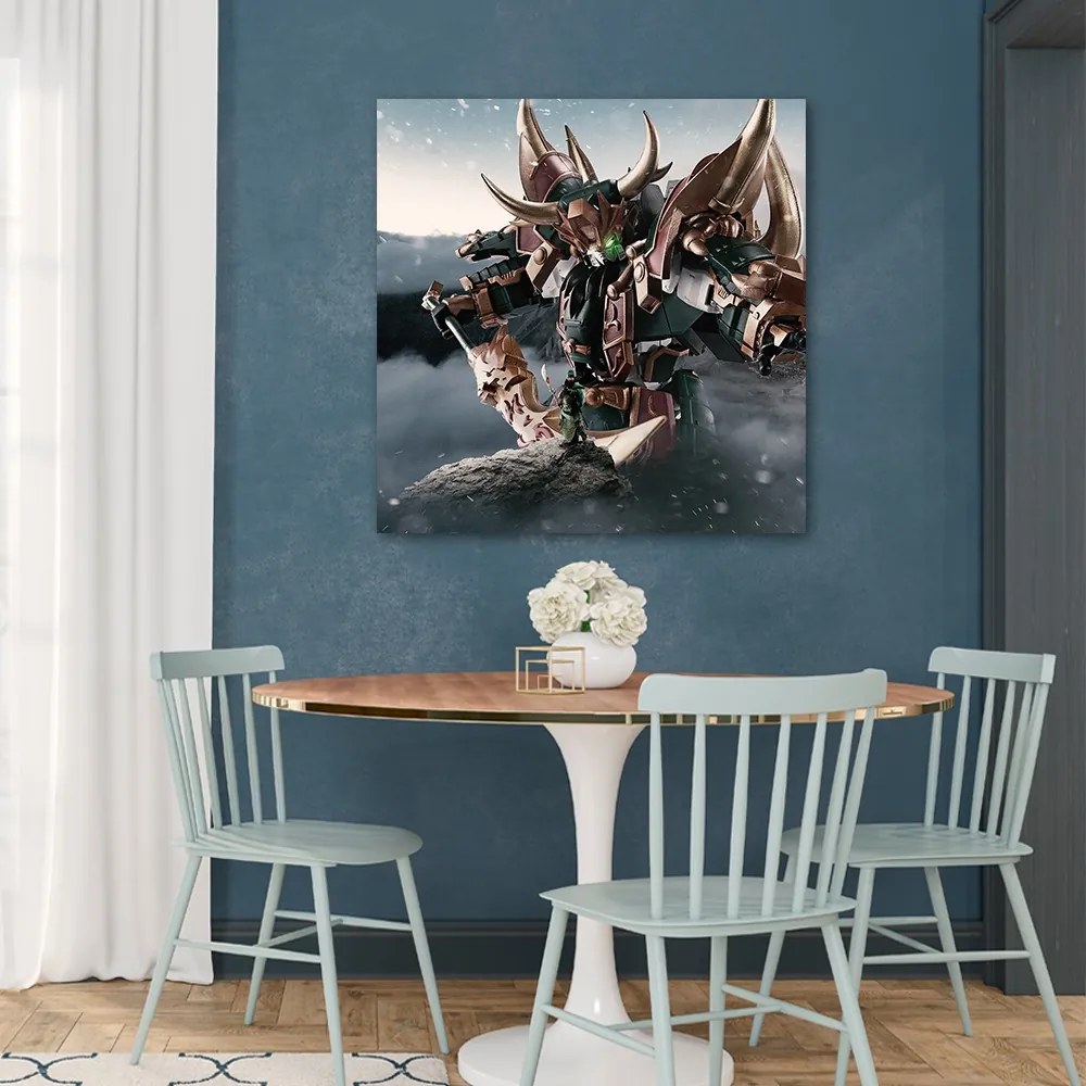 Gario Vászonkép Transzformátorok a hegyekben - Zehem Chong Méret: 60 x 60 cm