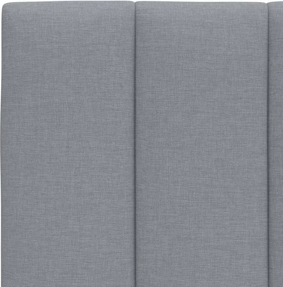 világosszürke szövet fejtámla párna Hanko 120 cm