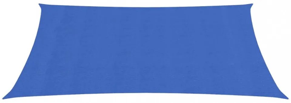 kék HDPE napvitorla 160 g/m² 2 x 3,5 m