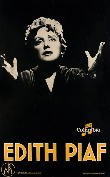 Fotográfia Poster depicting 'Edith Piaf', c.1920, Seymour, Maurice (1900-93)