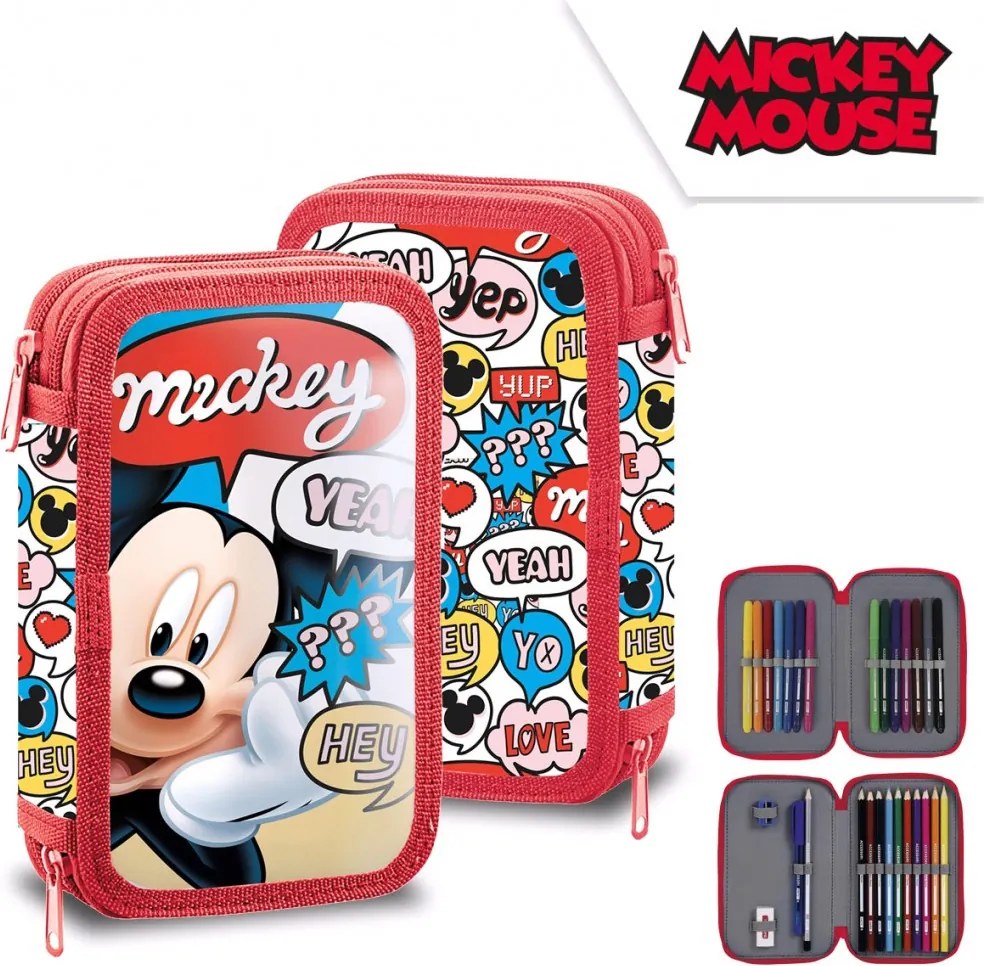 Disney Mickey Yeah tolltartó töltött 2 emeletes