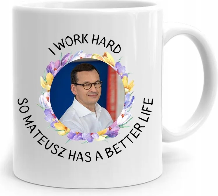 Bögre Politikus Miniszterelnök Mateusz Morawiecki Pis