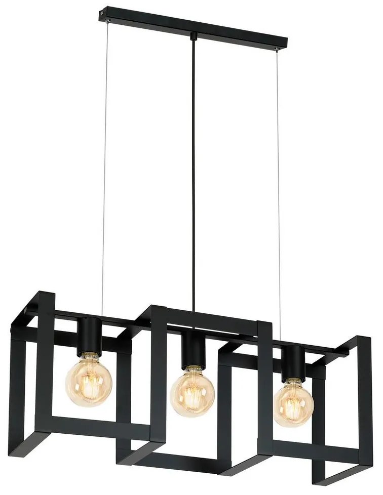 Csillár zsinóron KARTEL 3xE27/60W/230V