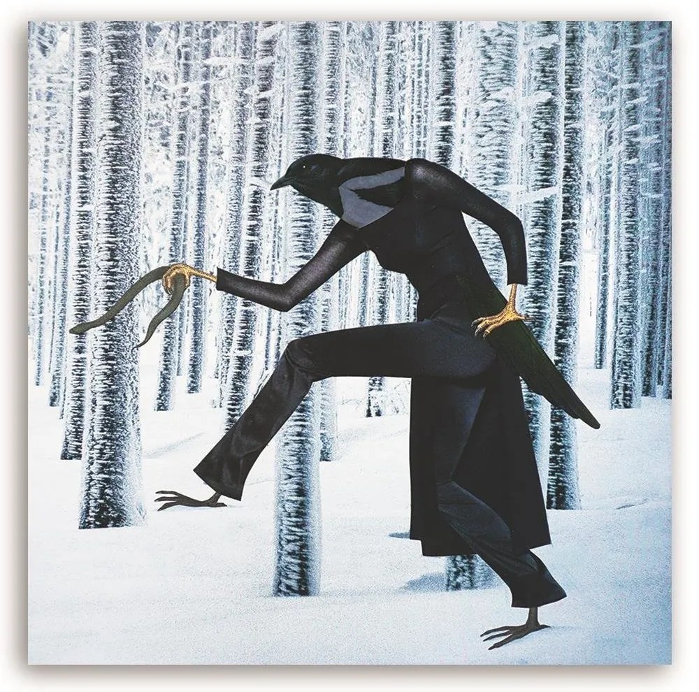 Gario Vászonkép Veréb öltönyben - Lili Chartrand Méret: 50 x 50 cm