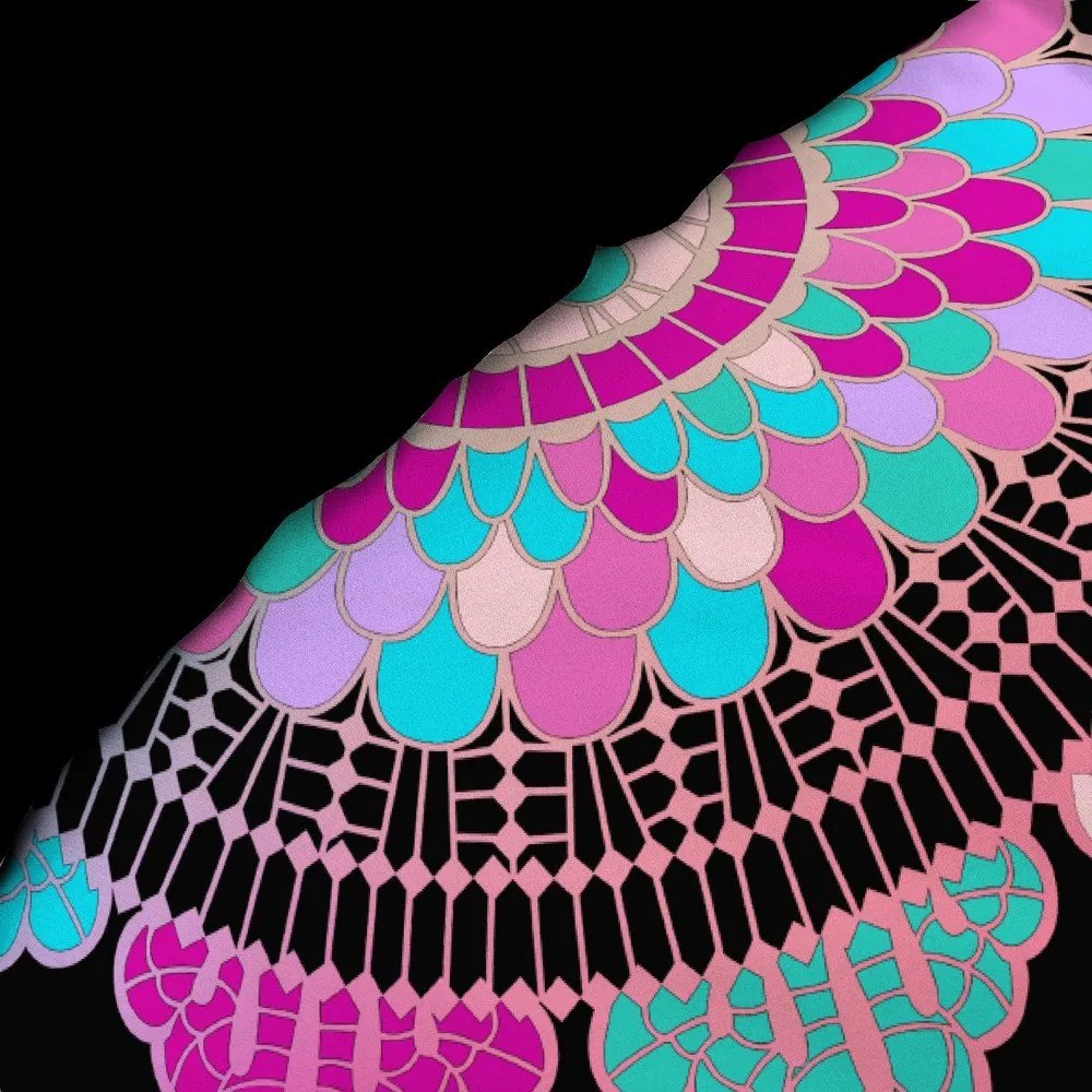 Fekete egyszemélyes pamut ágyneműhuzat 140x200 cm Porte Bonheur – douceur d'intérieur