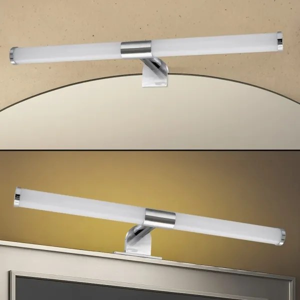 LED fürdőszobai tükörvilágítás 2 az 1-ben APA LED/6W/230V 40 cm IP44 fényes króm