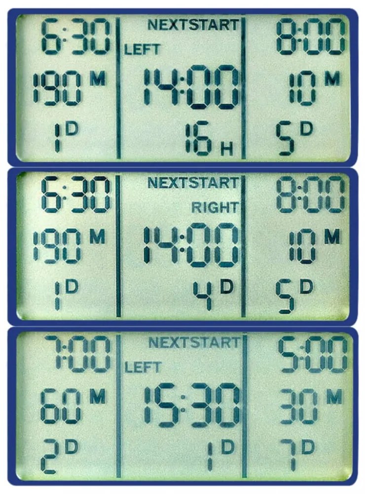 kétutas digitális öntözőautomata