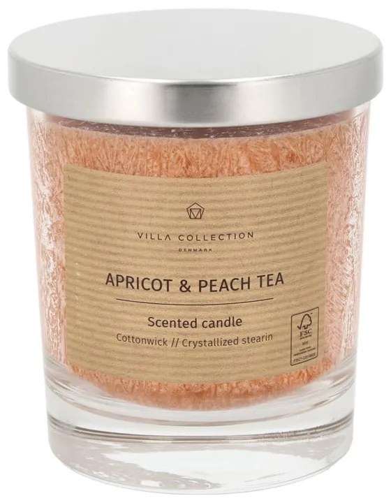 Illatos gyertya égési idő 40 ó Kras: Apricot & Peach Tea – Villa Collection