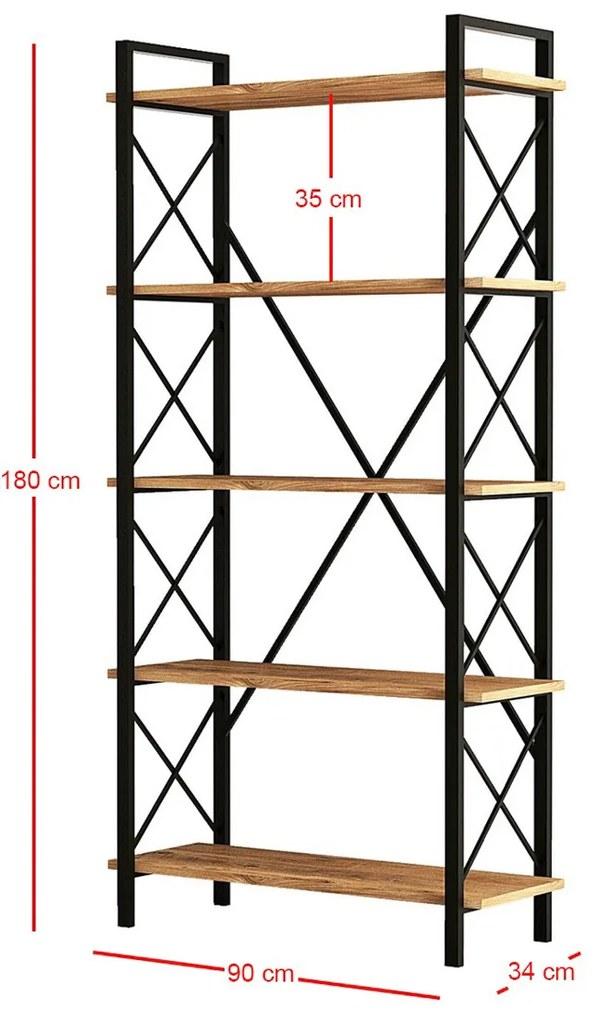 Nero Elit polcállvány
