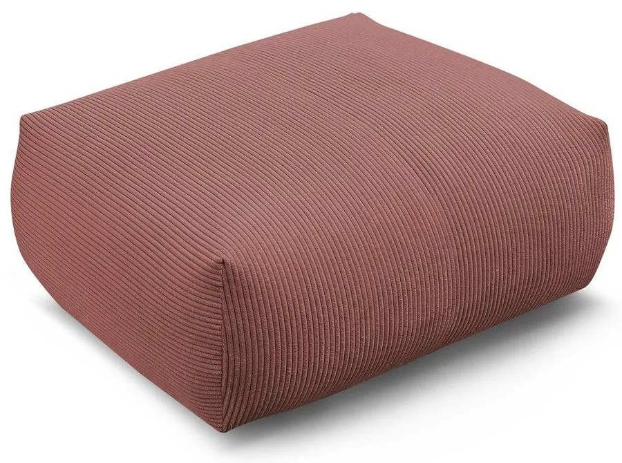 Világos rózsaszín kordbársony lábtartó Voltaire – Bobochic Paris