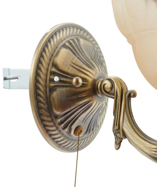 EGLO 85859 - MARBELLA fali lámpa 1xE14/40W bronz