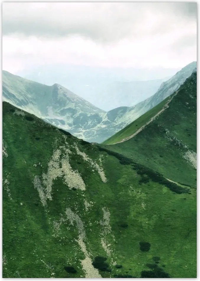 Poszterek A4 Pion Tátra Lengyel hegyek Kilátás