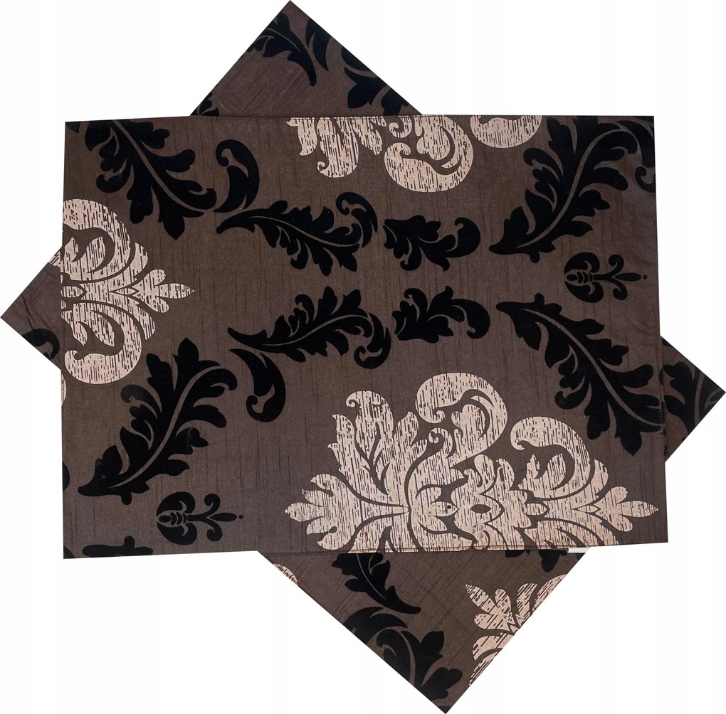 Asztali Alátét Barna Dísz Orient Szett 2 db-os