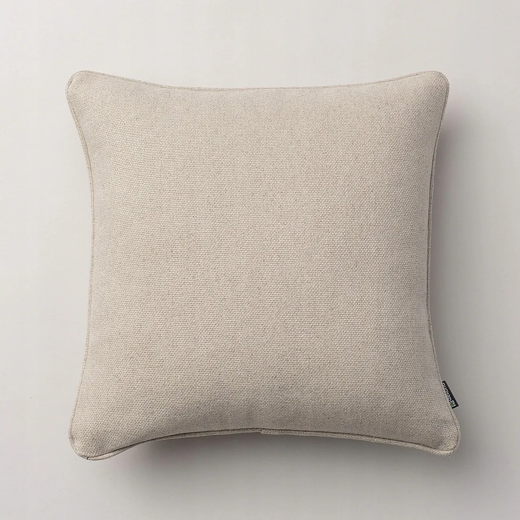 Párnahuzat 60x60 natúr, panama szövésű