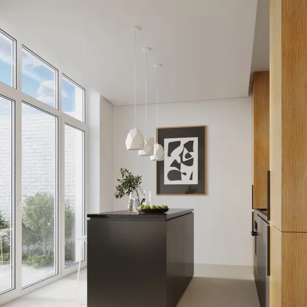 Sollux SL.1251 - Csillár zsinóron MINT 1xE27/15W/230V kerámia