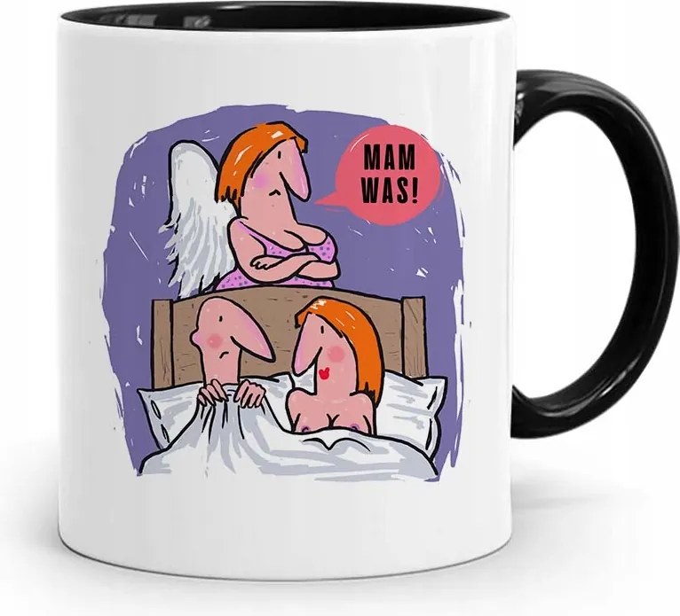 Fekete Bögre Anyósnak Megszerezlek fotónyomattal