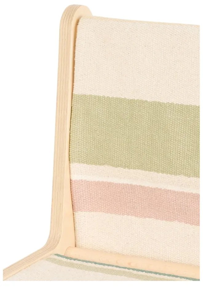 Natúr színű gyerek szék Kaarol Earth – Lorena Canals