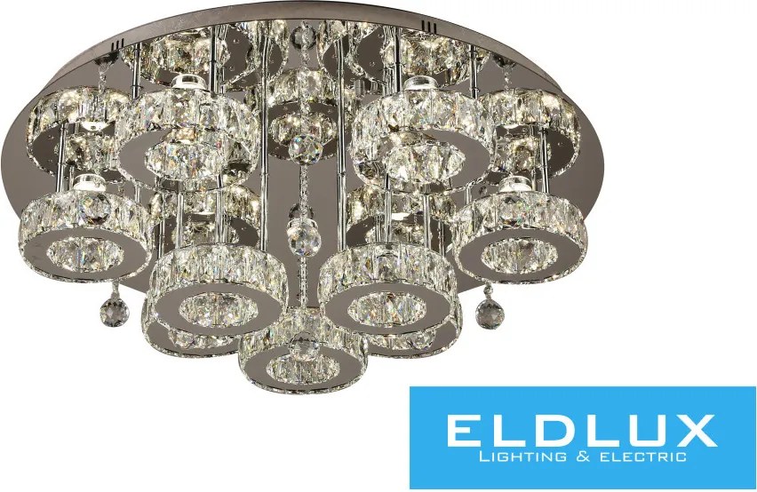 ELDLUX C89186-9-9 Kristály Mennyezeti Lámpa IP20