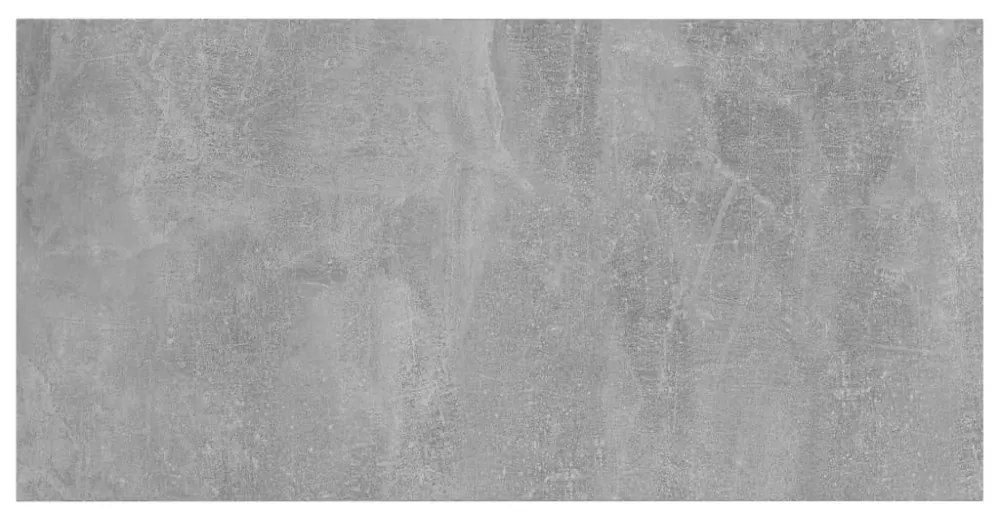 4 db betonszürke szerelt fa könyvespolc lap 80 x 40 x 1,5 cm