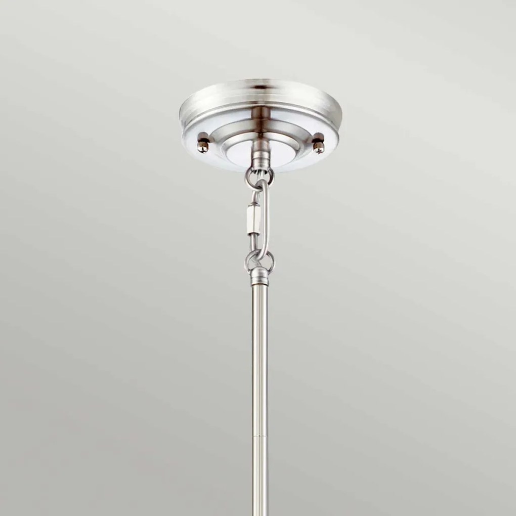 Quoizel EMERY QZ-EMERY-P-M-IS Függőlámpa 1x60W/E27