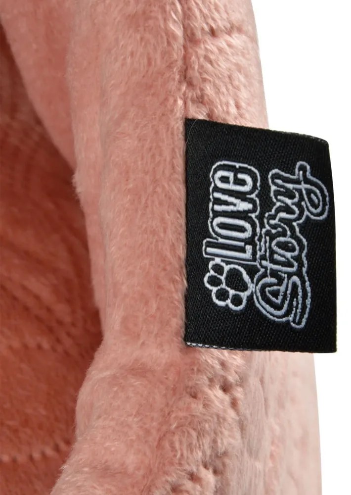 Világos rózsaszín bújó macskáknak ø 50 cm – Love Story