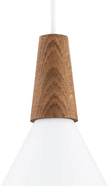 Argon 8630 - Csillár zsinóron KEGEL 1xE27/15W/230V fehér