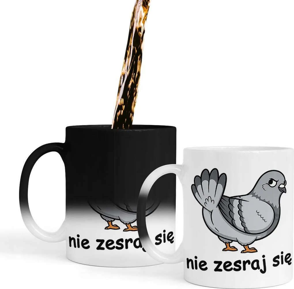 Bögre Mágikus Vicces Galamb Ne Le A Slágert