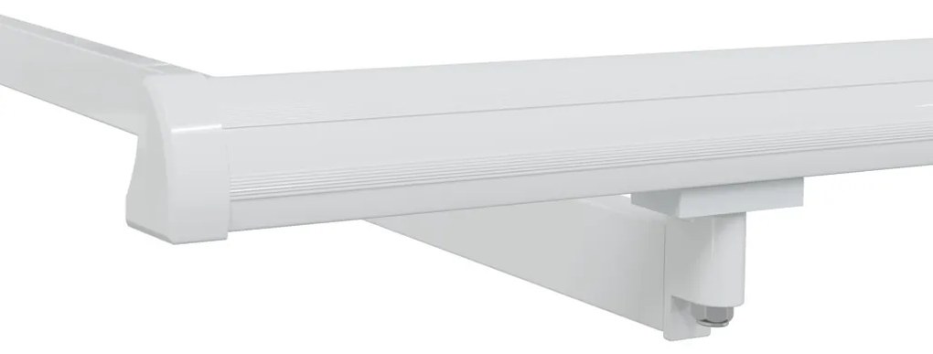 Kihúzható Kézi Működésű 4x2 m Fém Napernyő