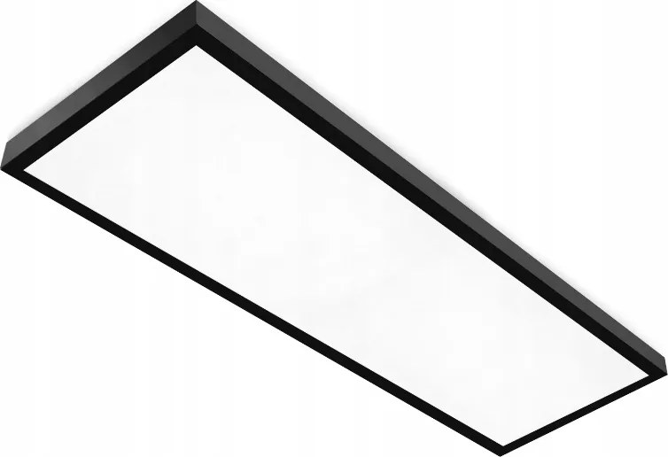 Led panel Nt 3960lm 36W semleges 120x30 Fekete Brisbane IP20 Premium Kobi