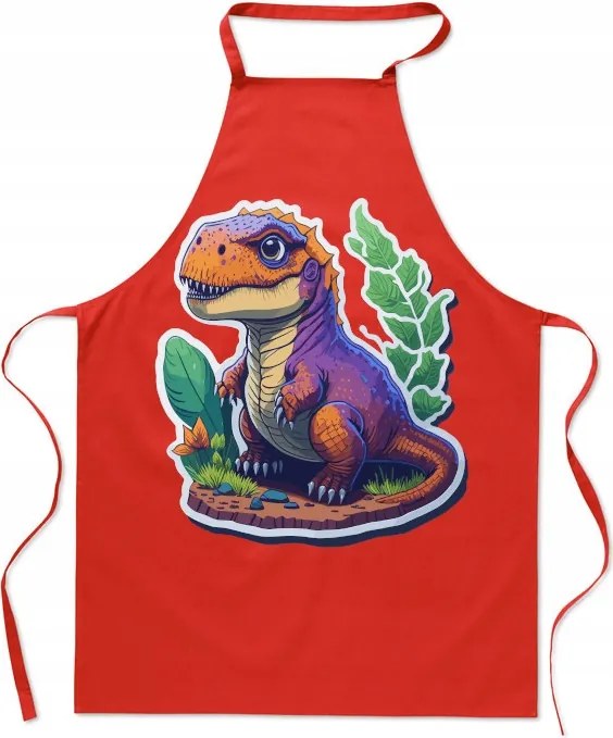 Konyhai kötény Dinoszaurusz Divatos Nyomtatott Színes Ajándék Neki