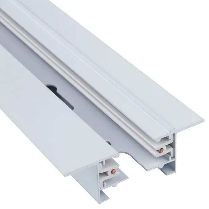 Profile egy áramkörös süllyeszthető sínelem